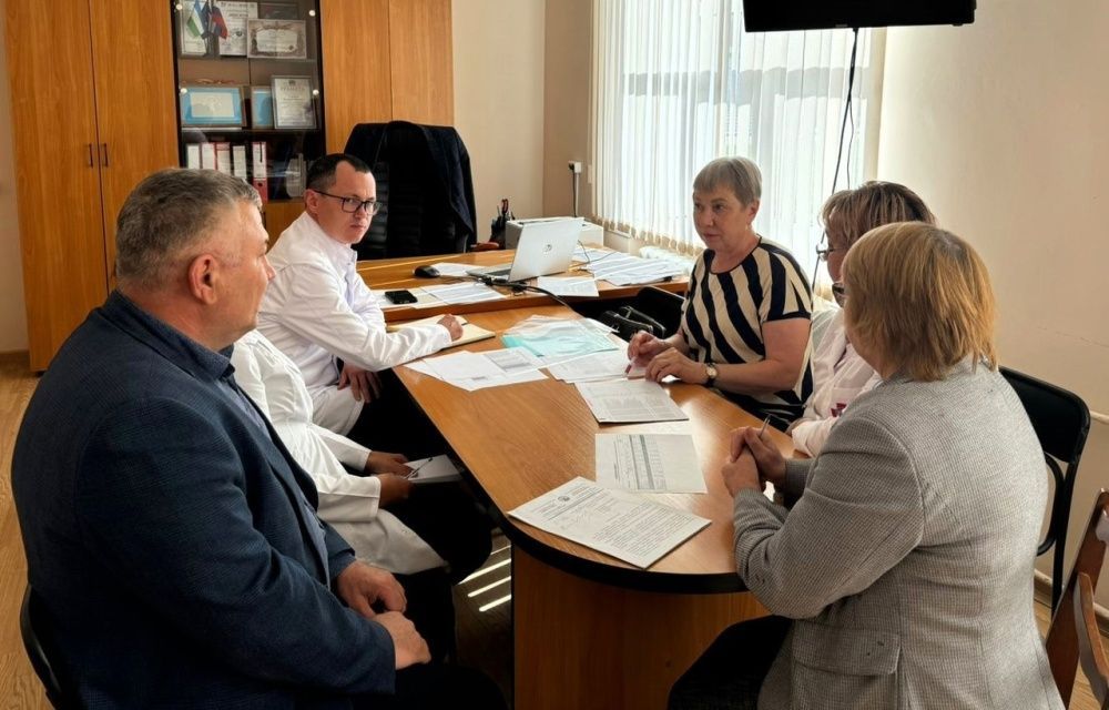 Мишкинскую ЦРБ посетила Директор Бирского филиала ФОМС Садыкова Тамара Ивановна