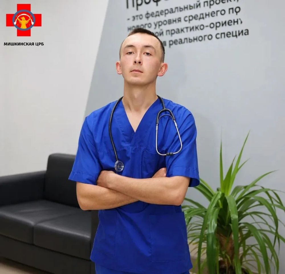 Знакомьтесь: фельдшер Новоакбулатовского ФАП Мурзин Владислав Григорьевич!